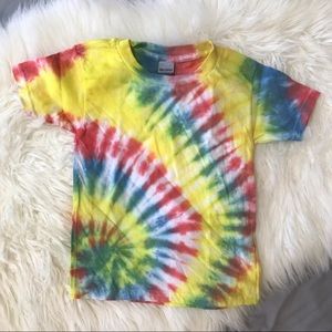 Custom Tie Dye Toddler T Shirt